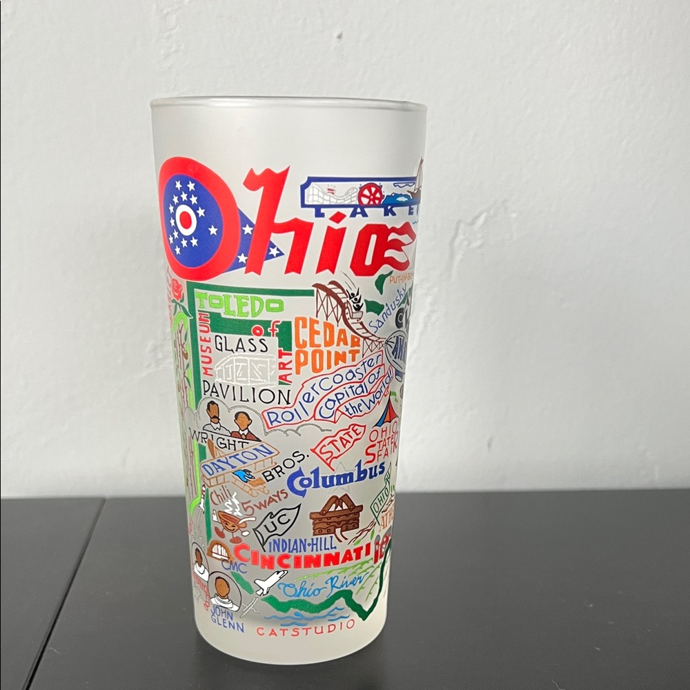 Cat Studio 2019 State “Ohio” Frosted Glass